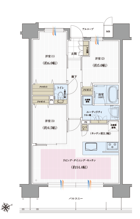 Btypeの図面